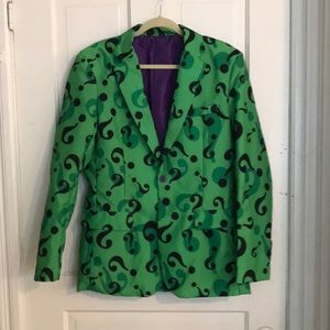 Adult Green Joker Blazer